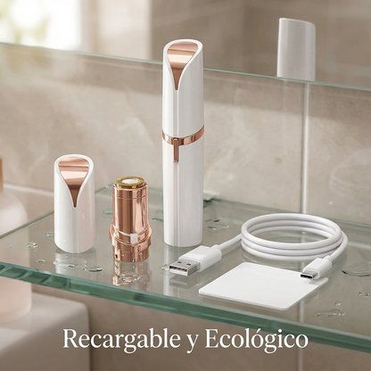 Face & Hair Beauty Kit™ - Depiladora Facial + Cepillo Alisador