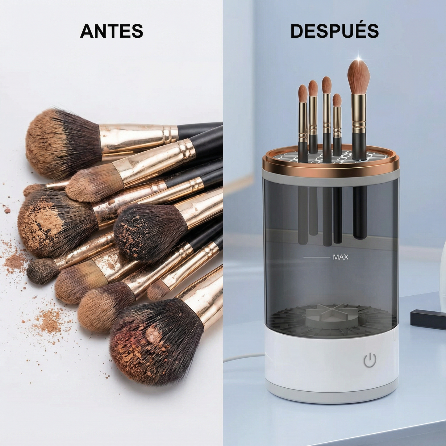 CleanBrush Pro™ - Limpiador de Brocha